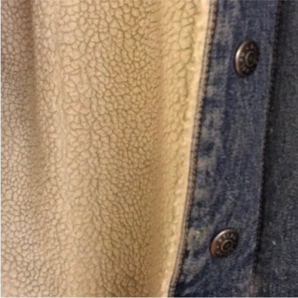 Denim Sherpa Jacket - Picture 5 of 9